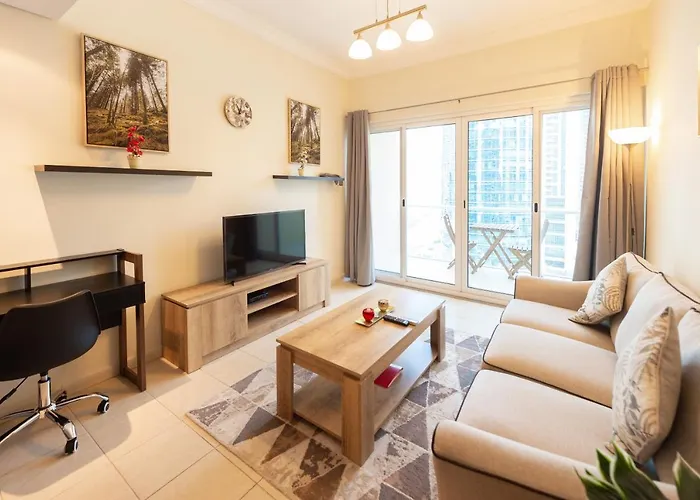 Luxury Escapes - Elegant And Spacious 1Bed With 2 Balconies In Jlt